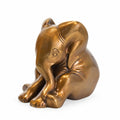 Baby Elephant — bronze sculpture