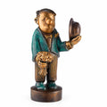 The Suitor with a Bouquet — bronze sculpture